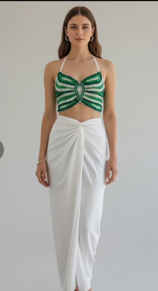 BUTTERFLY TOP & SKIRT
